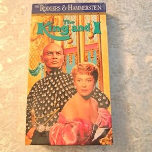 The King and I VHS Tape